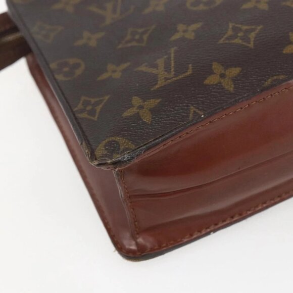 LOUIS VUITTON Monogram Pochette Homme Clutch Bag M51795 LV Auth 155907 - Picture 13 of 16